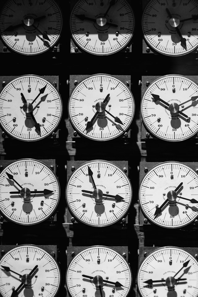 mutiple clocks