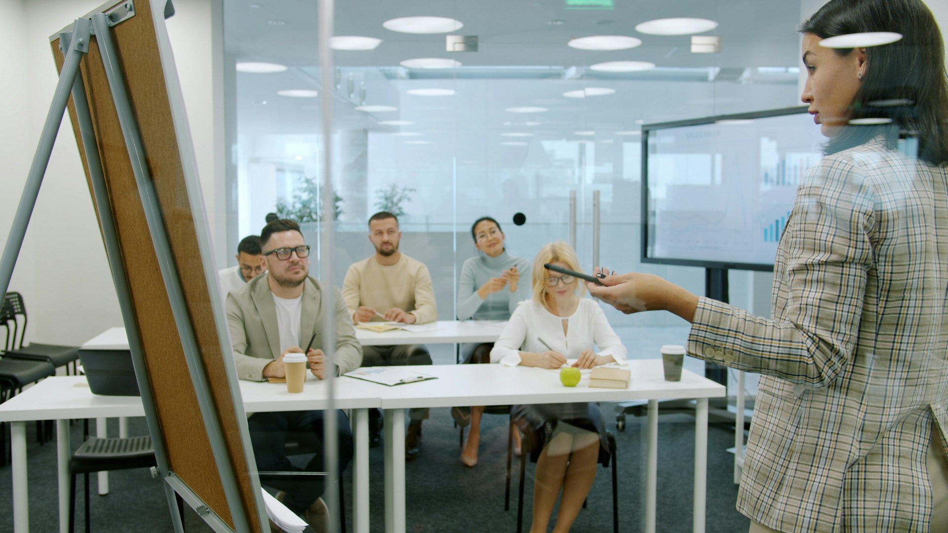 training session with employees