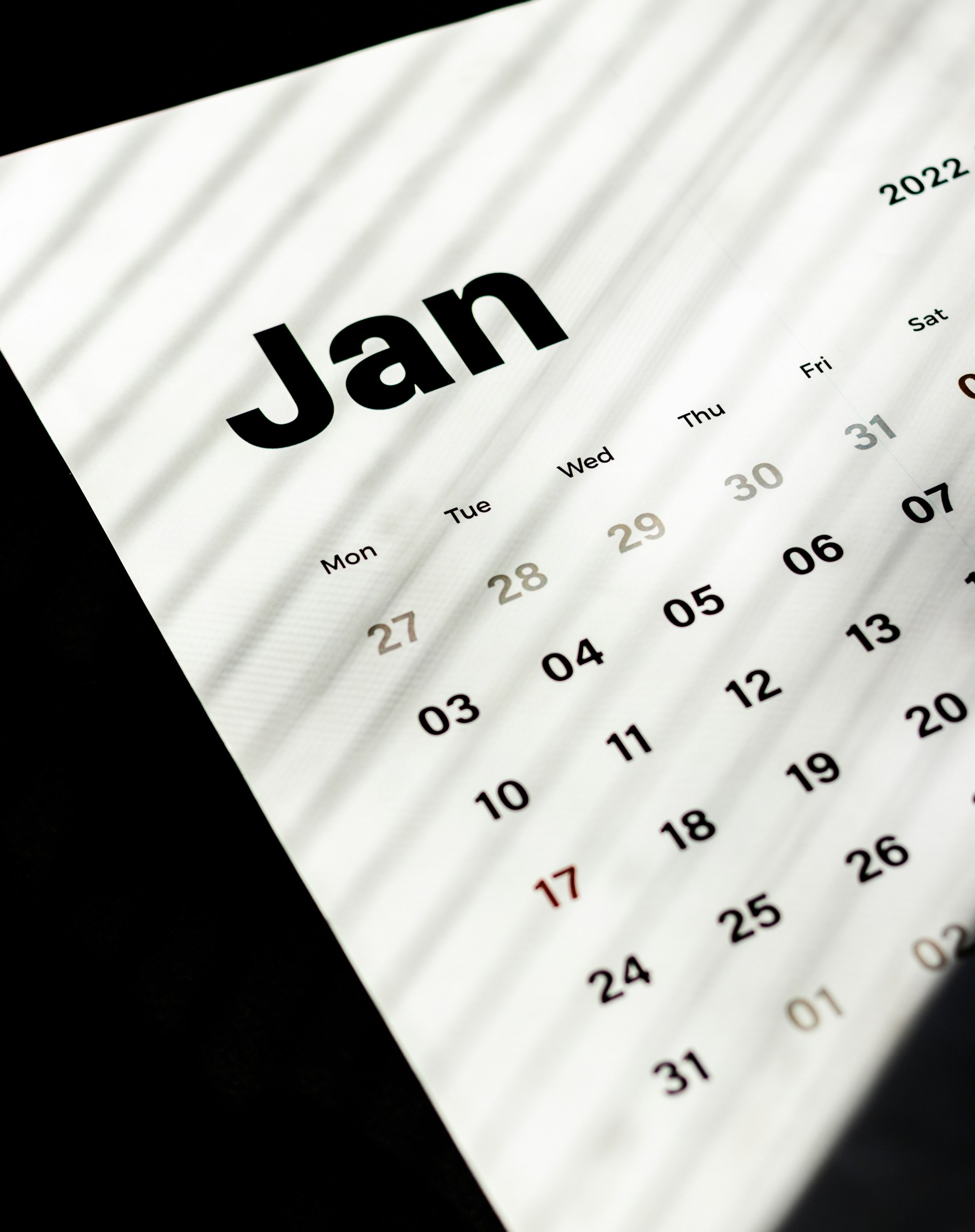 2022 January B&W