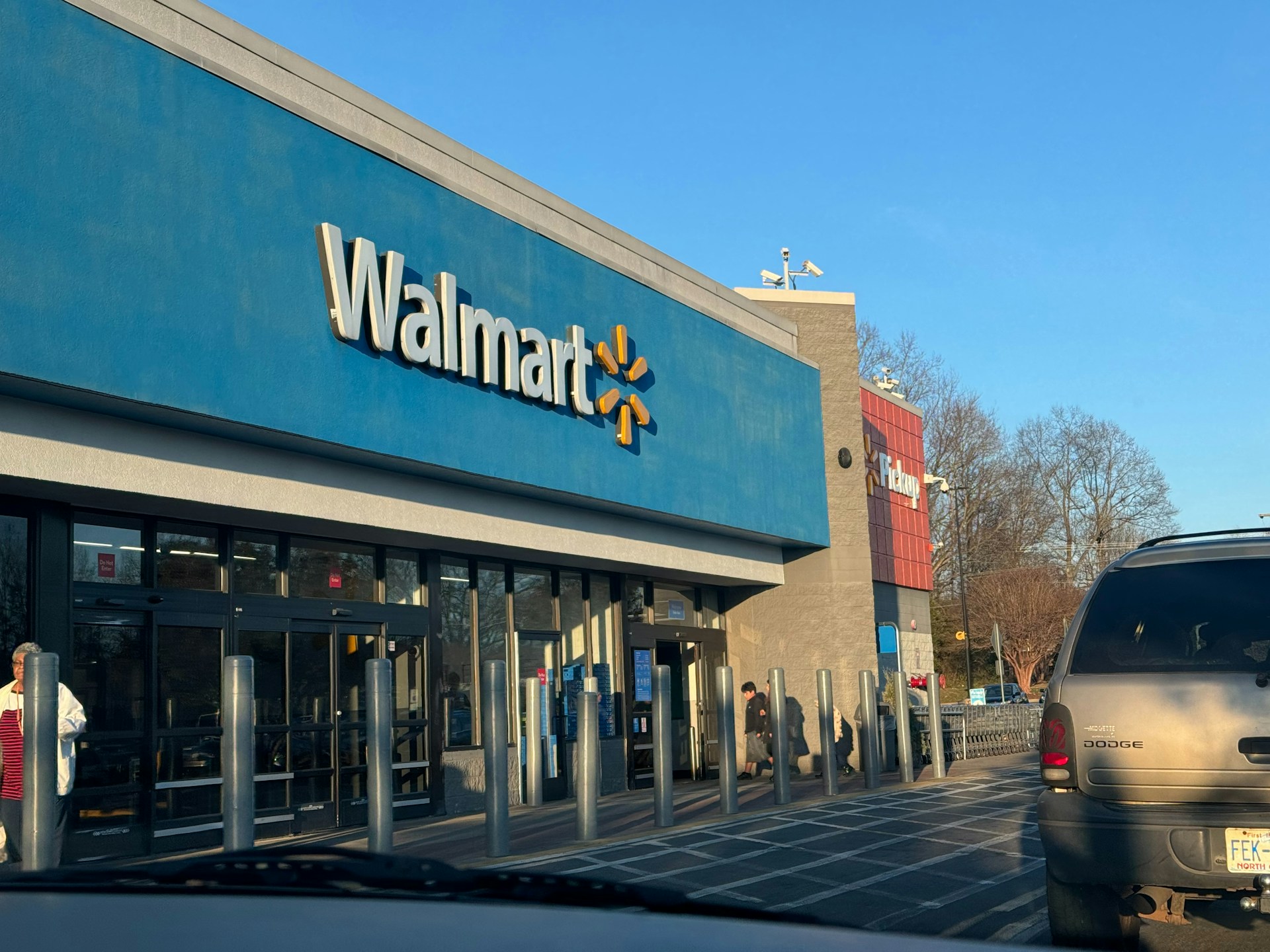 Walmart storefront