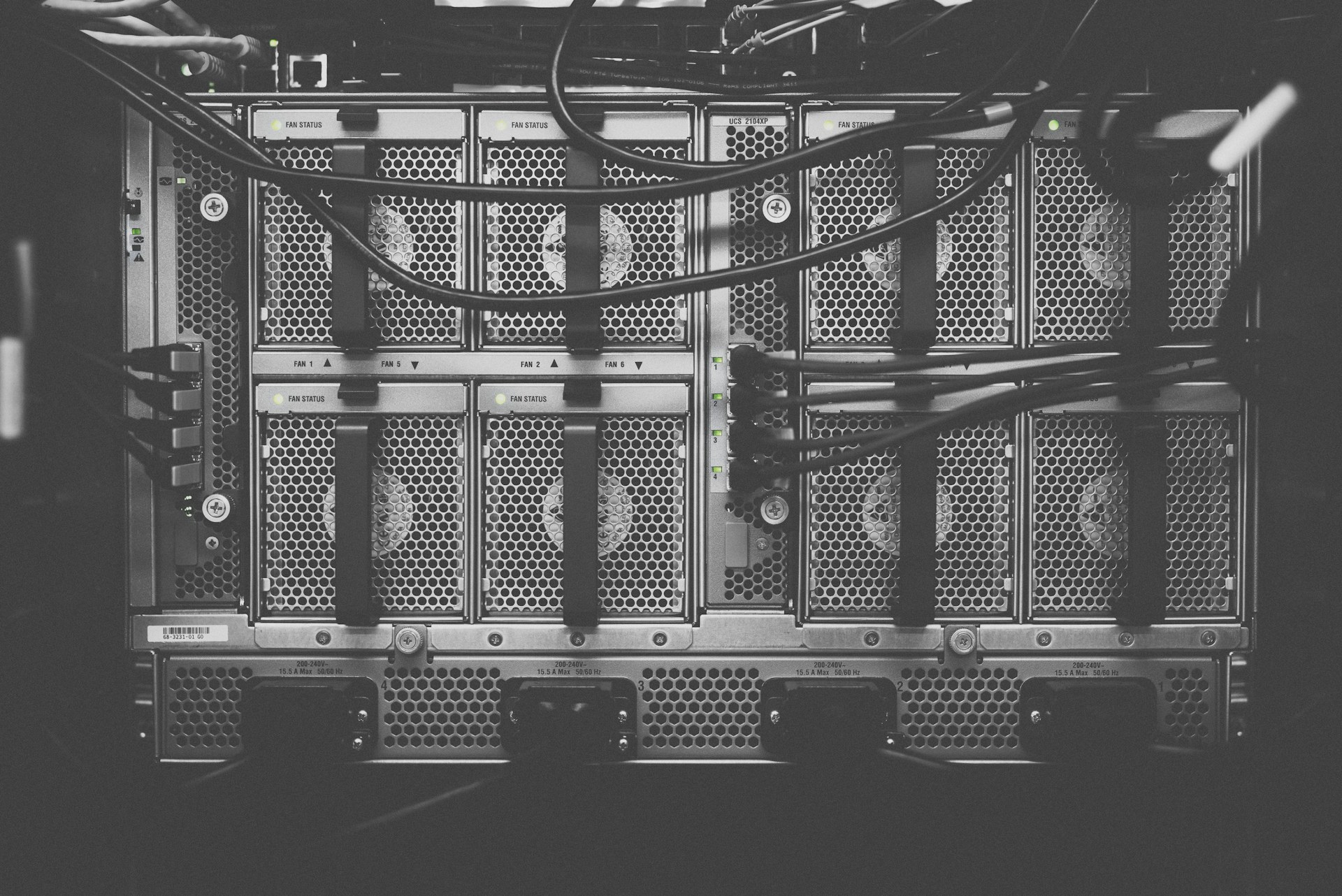 Data center cooling fans