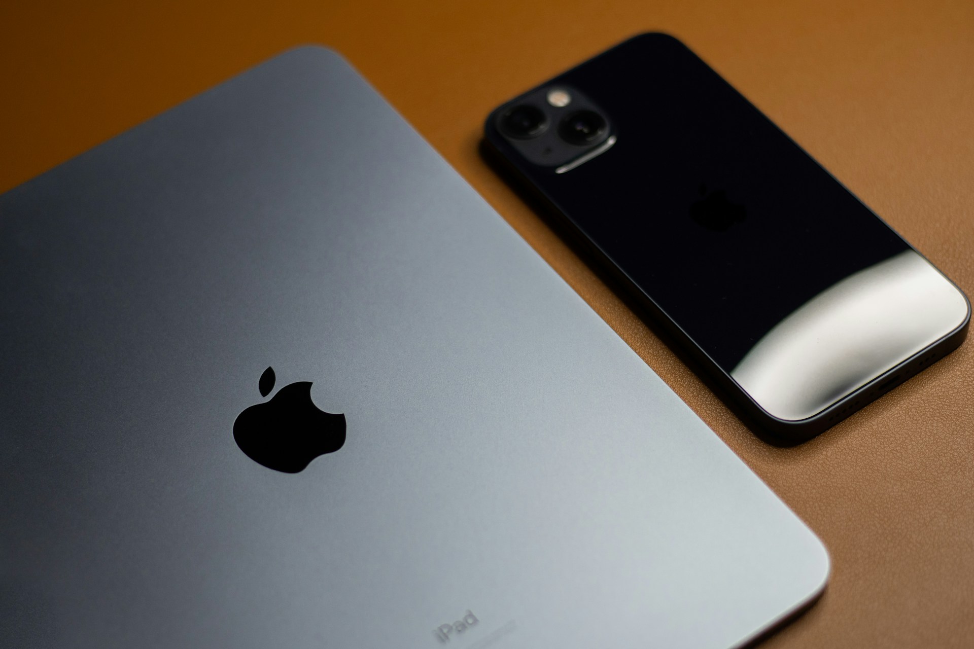 iPad and iPhone together
